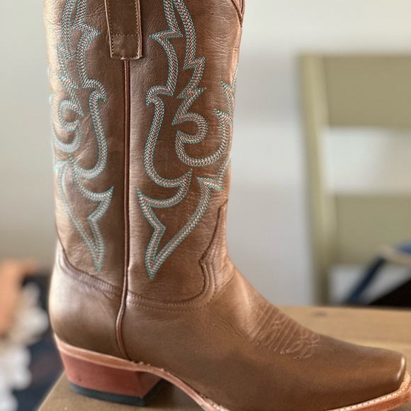 Macie Bean Brand New Leather Cowgirl Boots Size 9 - Picture 4 of 8